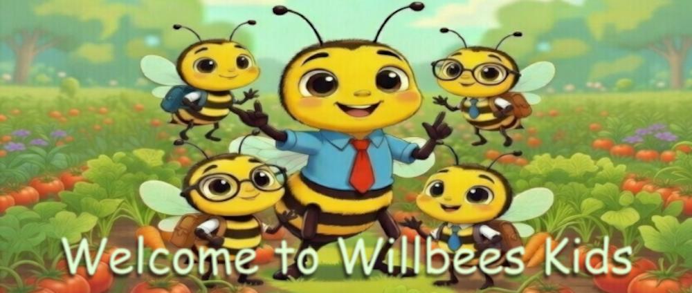 willbees kids welcome banner